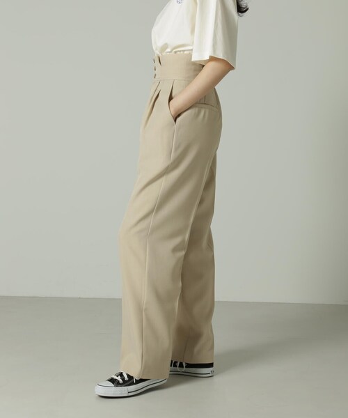 「FREE'S MART」 パンツ SMALL ベージュ レディース_画像3