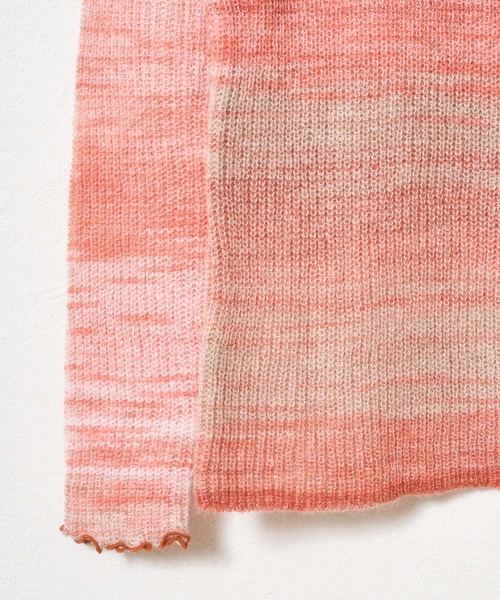 「Audrey and John Wad」 タートルネックニット FREE グリーン レディース_画像4