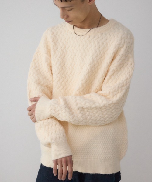 AZUL BY MOUSSY（アズールバイマウジー） セーター ニット バスケット