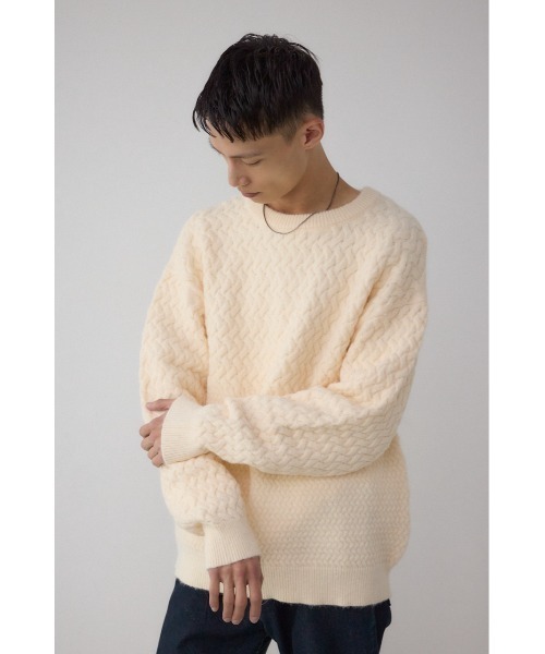 AZUL BY MOUSSY（アズールバイマウジー） セーター ニット バスケット