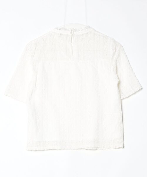 「OLIVE des OLIVE」 半袖ブラウス M ベージュ レディース_画像2