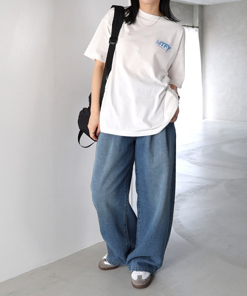 「ANME」 半袖Tシャツ M ブラウン レディース_画像2