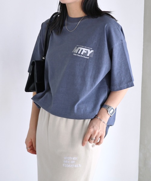 「ANME」 半袖Tシャツ M ブラウン レディース_画像3