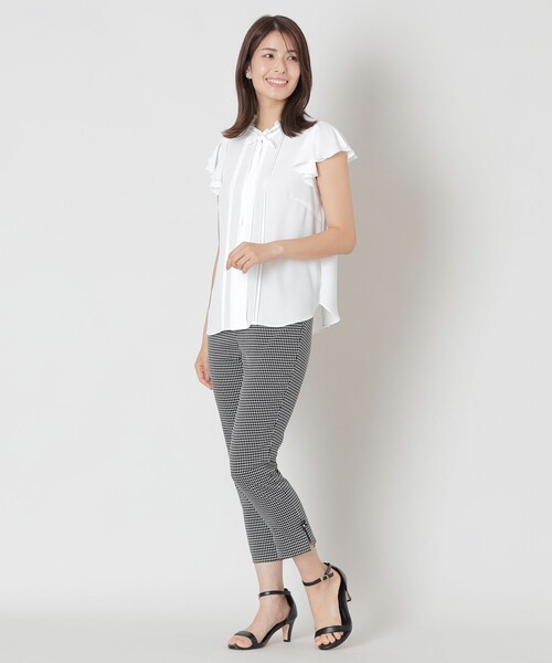 「TO BE CHIC」 ノースリーブブラウス 40 ブラック レディース_画像2