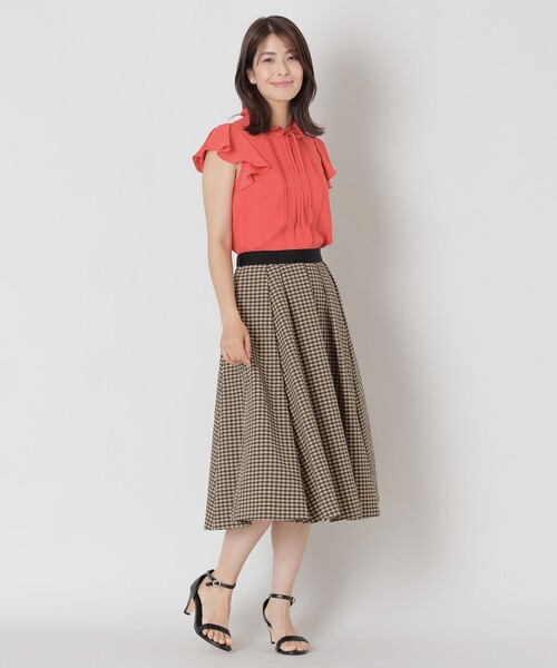 「TO BE CHIC」 ノースリーブブラウス 40 ブラック レディース_画像4
