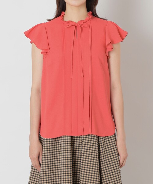「TO BE CHIC」 ノースリーブブラウス 40 ブラック レディース_画像6