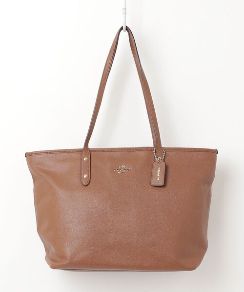 COACH（コーチ） ワンポイントトートバッグ - オレンジ レディース
