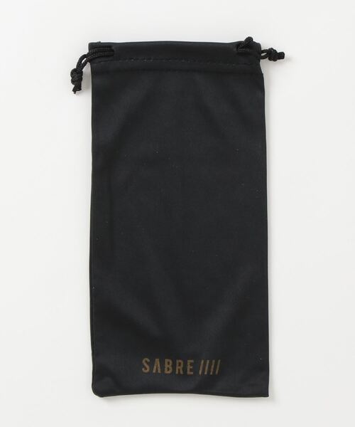 「SABRE」 サングラス ONE SIZE ブラック×レッド メンズ_画像4