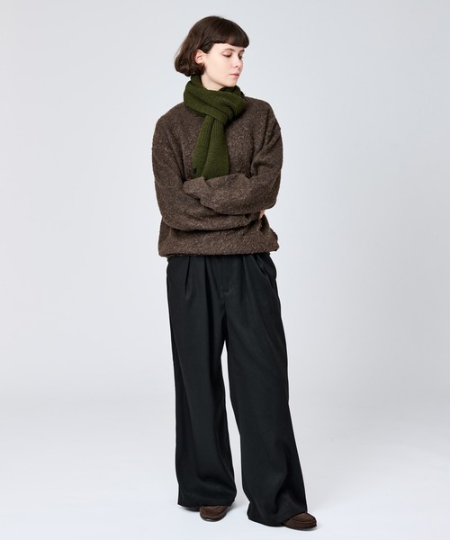 WETTEMPT スラックス FLANNEL WIDE 2 TUCK SLACKS / フランネルワイド