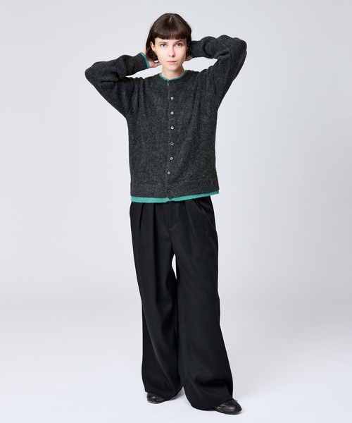 WETTEMPT スラックス FLANNEL WIDE 2 TUCK SLACKS / フランネルワイド