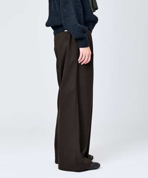 WETTEMPT スラックス FLANNEL WIDE 2 TUCK SLACKS / フランネルワイド