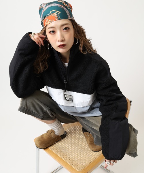 PRO CLUB（プロクラブ） ブルゾン アウター ハーフジップボア