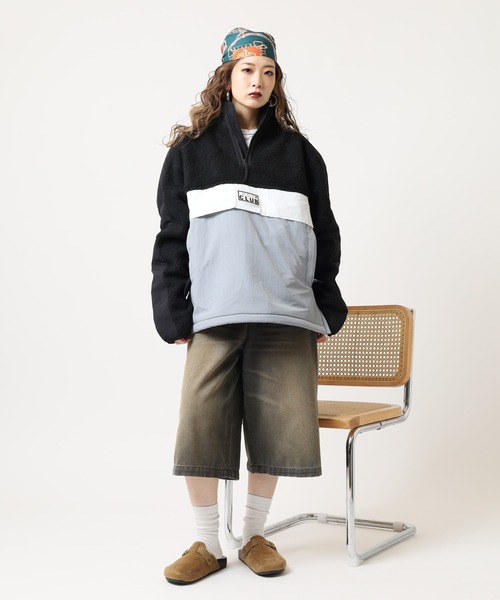 PRO CLUB（プロクラブ） ブルゾン アウター ハーフジップボア