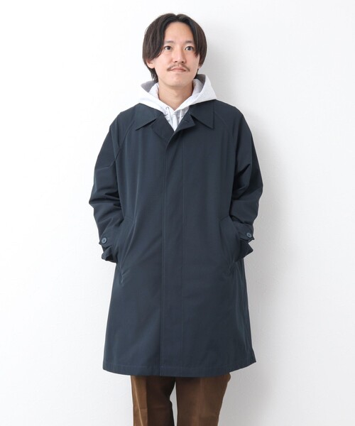 Stone  ネイビー ナイロンコートジャケットLサイズ Stone ネイビー ナイロンコートジャケットLサイズ TAION（タイオン