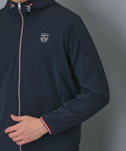 ブルゾン アウター 「ADABAT NAVY」撥水ナイロンジップフーディ メンズ_19