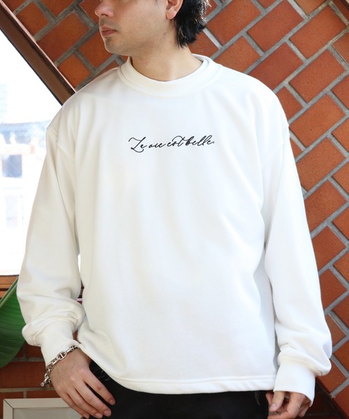 8 トレーナー スウェット 裾スピンドルロゴトレーナー メンズ