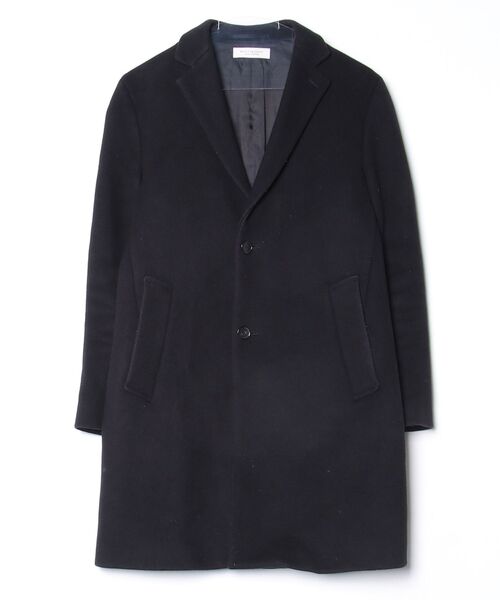 BEAUTY&YOUTH UNITED ARROWS◆チェスターコート/S BEAUTY＆YOUTH UNITED ARROWS チェスターコート S ブラック メンズ