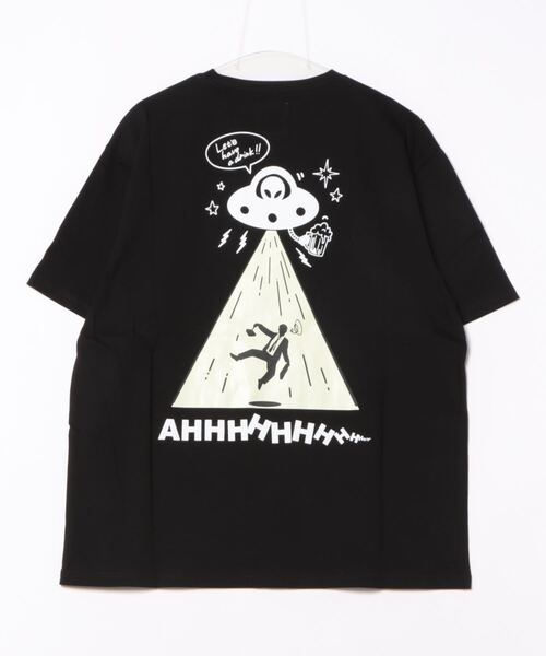 「go slow caravan」 半袖Tシャツ LARGE ブラック メンズ_画像2