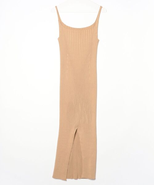 AURALEE（オーラリー） ニットワンピース 0 ベージュ レディース