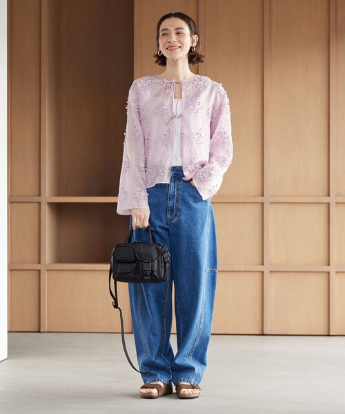 BEAUTY＆YOUTH UNITED ARROWS ブラウス シャツ セルロースナイロン