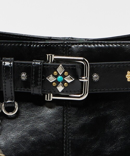 ショルダーバッグ バッグ 「OSOI」SHOULDER BROCLE バッグ GEM レディースの画像