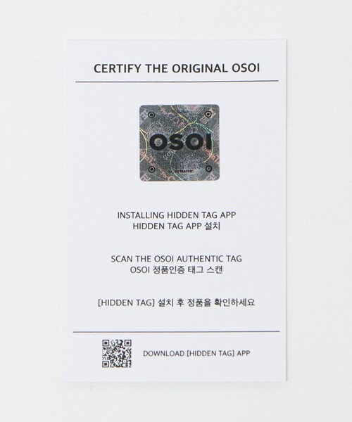 ショルダーバッグ バッグ 「OSOI」SHOULDER BROCLE バッグ GEM レディースの画像