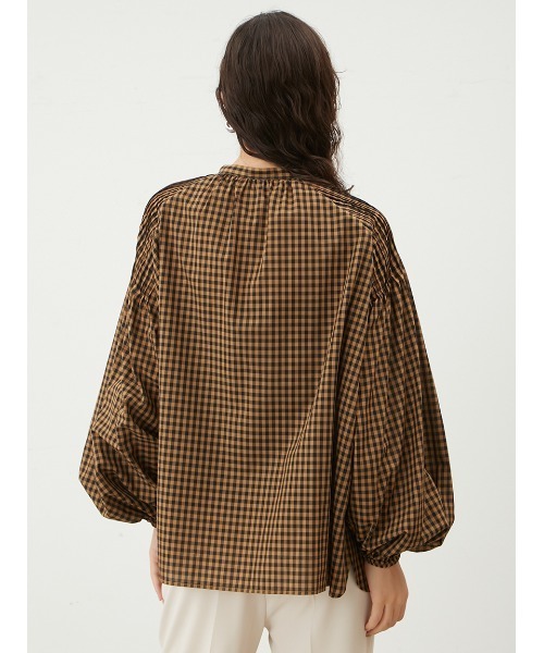 [Mila Owen] длинный рукав блуза 0 черный женский 