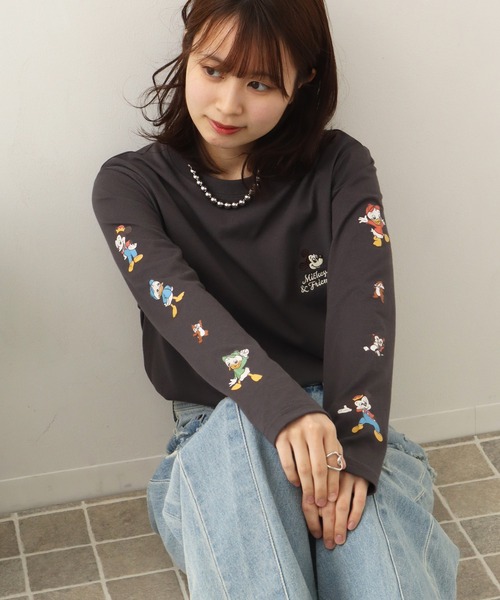 Disney（ディズニー） tシャツ 「Disney/ディズニー」ミッキー