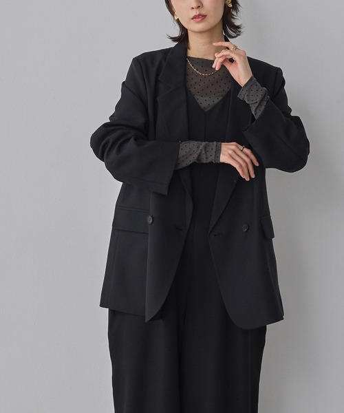 RudeGallery ブラック テーラードジャケット、パンツ RudeGallery