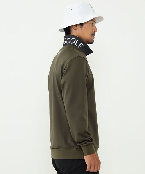 「BEAMS GOLF」 スウェットカットソー M ブラック メンズの画像10