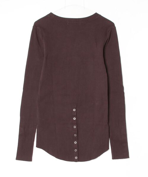 「R JUBILEE」 長袖カットソー FREE ブラウン レディース_画像2