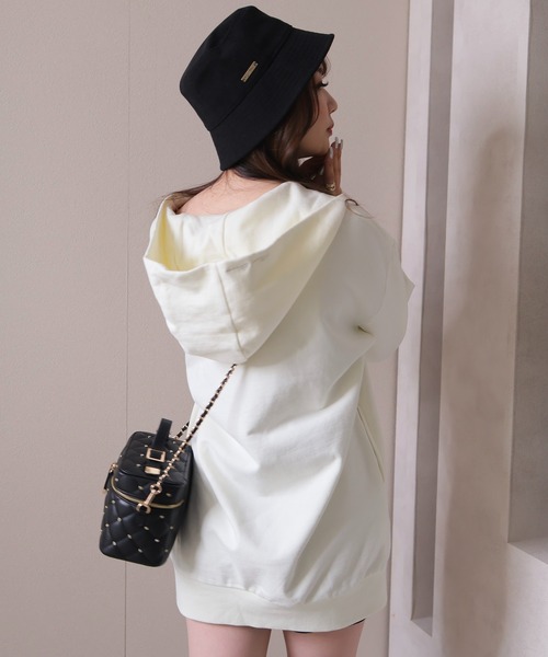 「LIPSERVICE」 長袖ワンピース FREE ベージュ レディース_画像3