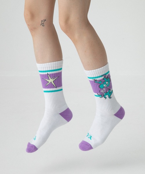 TXA 靴下 田中かえ Jacquard Socks メンズ レディース : ZOZOTOWN