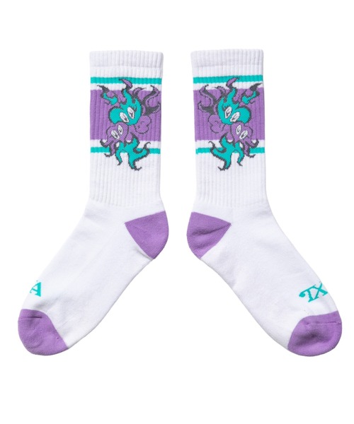 TXA 靴下 田中かえ Jacquard Socks メンズ レディース : ZOZOTOWN