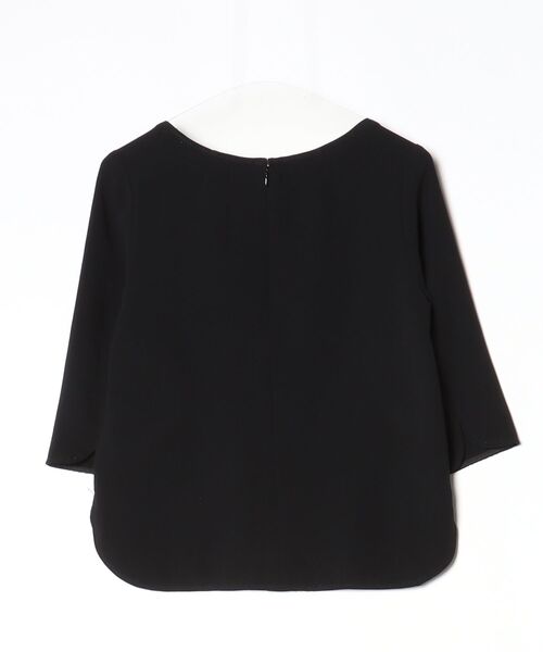 「TITE IN THE STORE」 7分袖ブラウス 38 ブラック レディース_画像2