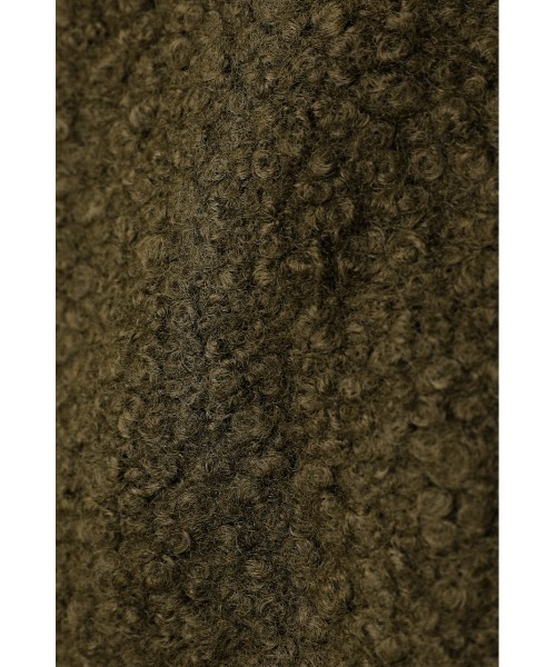 「crie conforto」 ツイードジャケット MEDIUM カーキ レディース_画像8