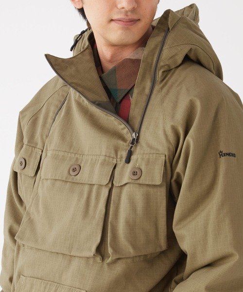 「KRIFF MAYER」 マウンテンパーカー MEDIUM ブラック メンズ_画像8