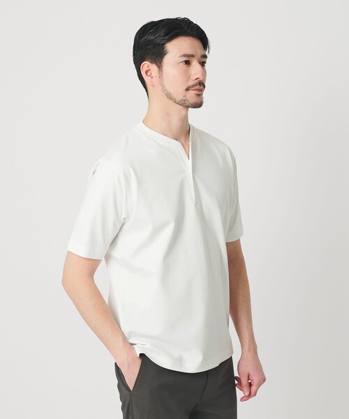 美品　TFW49 ヘンリーネック　ポロシャツ BEAUTY＆YOUTH UNITED ARROWS ヘンリーネック tシャツ 「WEB限定