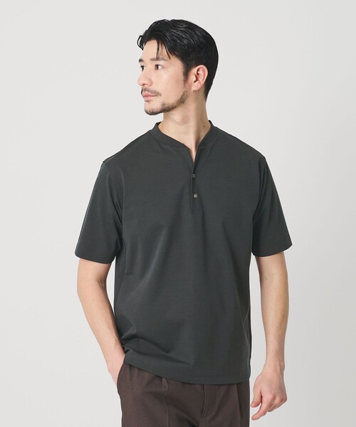 BEAUTY＆YOUTH UNITED ARROWS ヘンリーネック tシャツ 「WEB限定