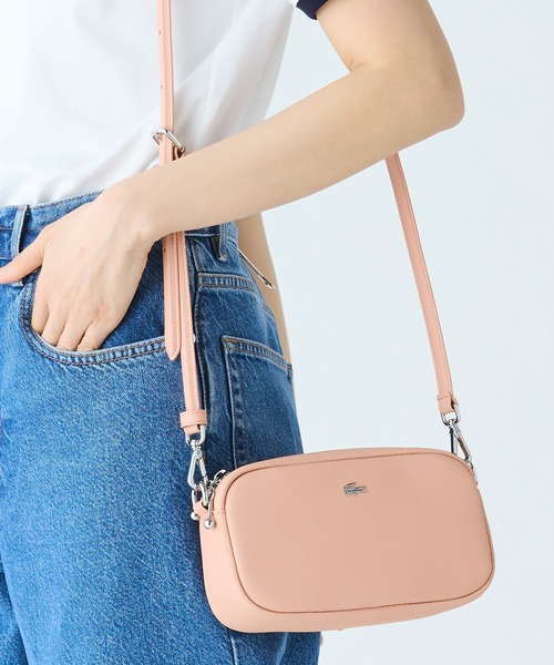 LACOSTE（ラコステ） ショルダーバッグ FREE ピンク レディース 