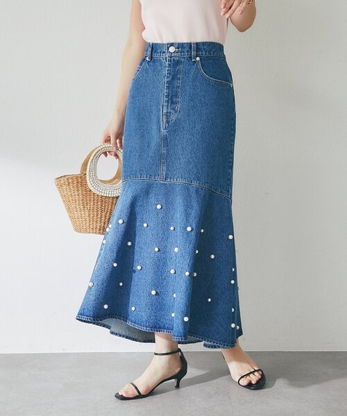 La boutique Bonbon（ラブティックボンボン） デニムスカート 「今すぐ