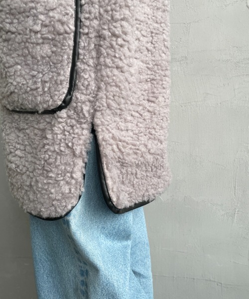 「JEANS FACTORY Clothes」 ベスト F アイボリー レディース_画像9