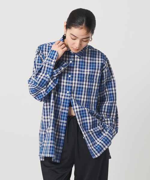 BEAUTY＆YOUTH UNITED ARROWS ブラウス シャツ コットン チェック
