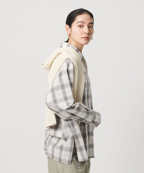 【新品】BEAUTY&amp;YOUTH  コットン チェックシャツ ウォッシャブル BEAUTY&YOUTH UNITED ARROWS - 【新品】BEAUTY&YOUTH コットン