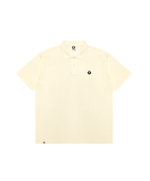 ポロシャツ AAPE NOW SPADES POLO メンズの画像