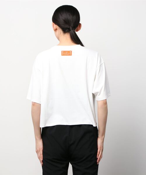 「Hurley 」 半袖Tシャツ S ホワイト レディース_画像3