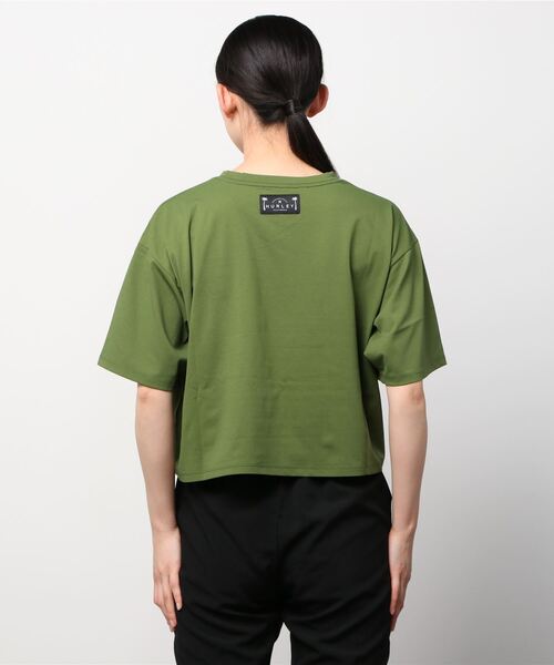 「Hurley 」 半袖Tシャツ S ホワイト レディース_画像4