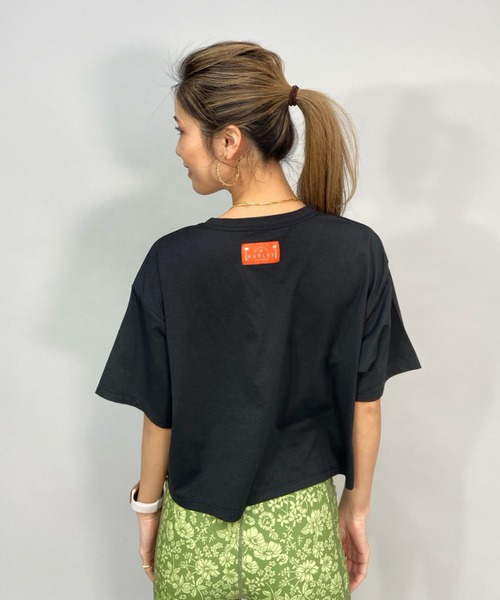 「Hurley 」 半袖Tシャツ S ホワイト レディース_画像7