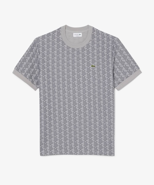 LACOSTE（ラコステ） tシャツ モノグラムジャカードTシャツ メンズ