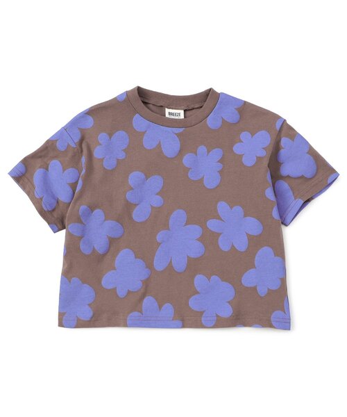 BREEZE（ブリーズ） tシャツ 「リンク/WEB限定」レトロ総柄半袖Tシャツ